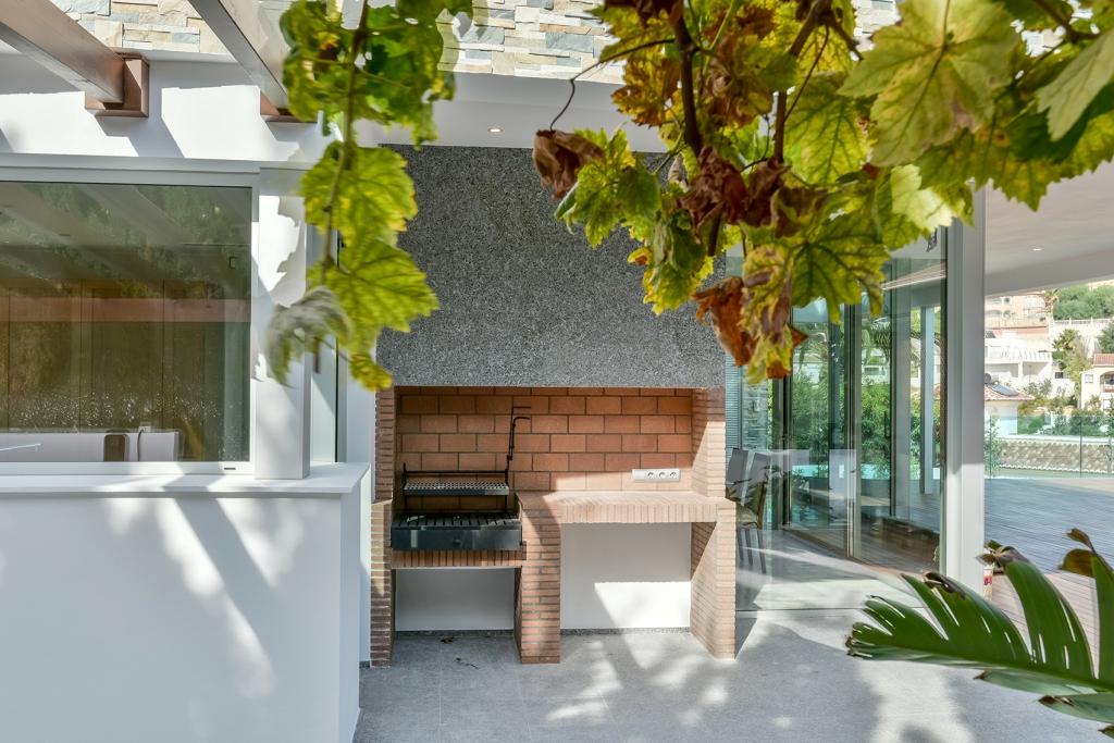 Storslått luksuriøs strandvilla i Puerto Blanco Calpe