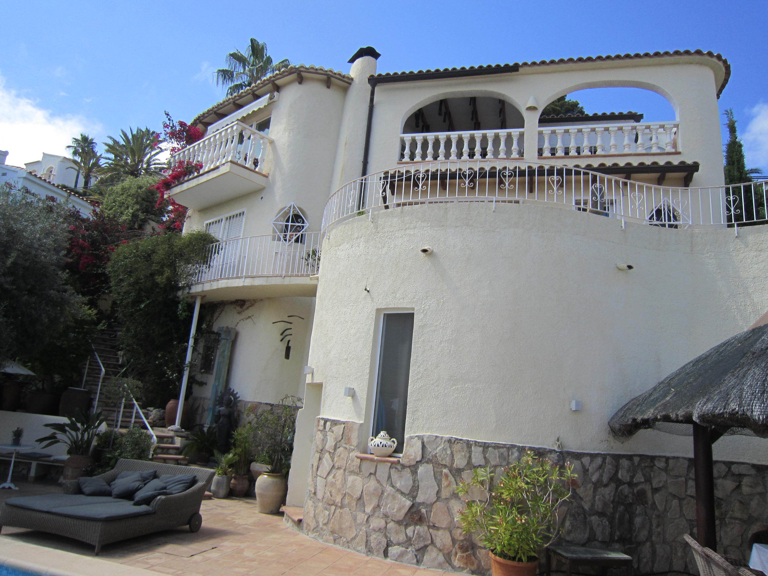 Villa méditerranéenne avec vue incroyable sur la mer à Calpe